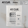 AYCUE #ANNA# Self-adhesive Lash Clusters C Curl 10-14mm 60 Clusters Glue-free Eyelashes Extensions for Natural Look Easy Application Lightweight & Reu