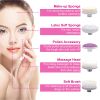 Waterproof Facial Cleansing Brush Face Spin Cleaning Brush Scrubber with 5 Brush Heads for Women