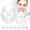 Wireless 7 Colors LED Facial Mask Red Light Therapy Masks EMS Photon Therapy Face Neck Lifting Beauty Device Professional Facial Products Home Use Bea