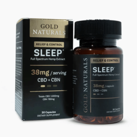 Sleep Softgel Capsules â€“ Full-Spectrum Hemp Extract - CBD + CBN Sleep Support - Deep Rest, Relaxation & Nighttime Relief (Strength: Light, size: 30 CAPSULE JAR)
