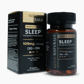 Sleep Softgel Capsules â€“ Full-Spectrum Hemp Extract - CBD + CBN Sleep Support - Deep Rest, Relaxation & Nighttime Relief (Strength: Heavy, size: 30 CAPSULE JAR)
