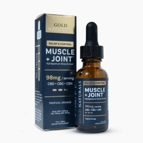 Muscle & Joint Relief Hemp Tincture â€“ Full-Spectrum CBD + CBG + CBN - Fast-Acting Pain Support, Recovery Boost, Natural Comfort Formula (Strength: Heavy, size: 30 ML)
