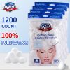 Super Jumbo Size Cotton Balls 100% Pure Cotton Soft Gentle Absorbent Multipurpose Natural cotton balls, makeup cotton balls