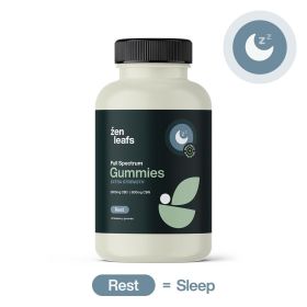 Full Spectrum CBD + CBN Gummies for Sleep (Benefit: Rest, Dosages: 3600mg)