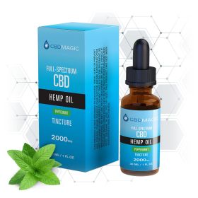 Full Spectrum CBD Oil (Flavours: Peppermint, Dosages: 2000mg)