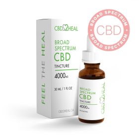 Broad Spectrum CBD Oil(CBD2HEAL) (Dosages: 4000mg)